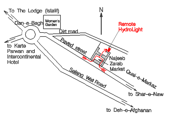 Map of office