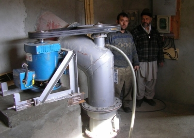 Prototype of Kaplan turbine