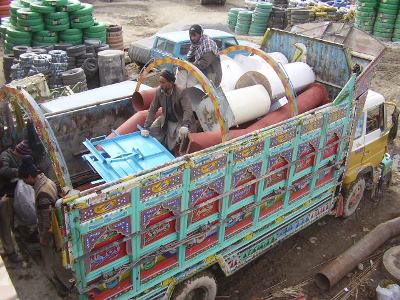 Transport of equipments